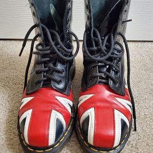 Dr. Martens Union Jack boots